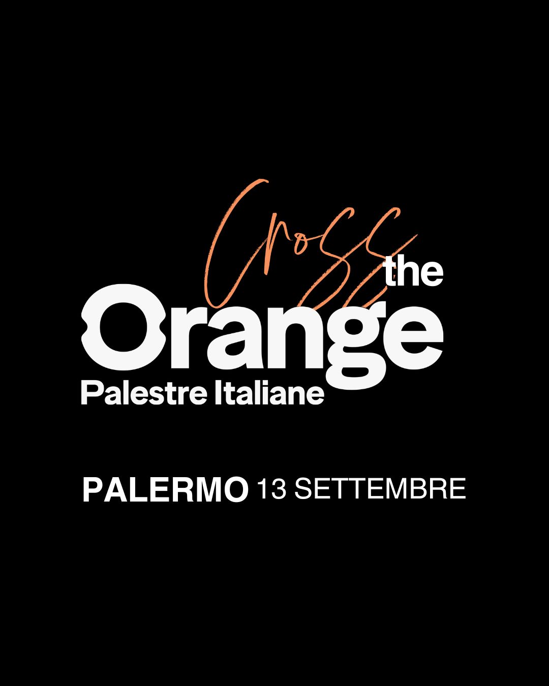 Cross the Orange Palermo - 13 Setembre 2026